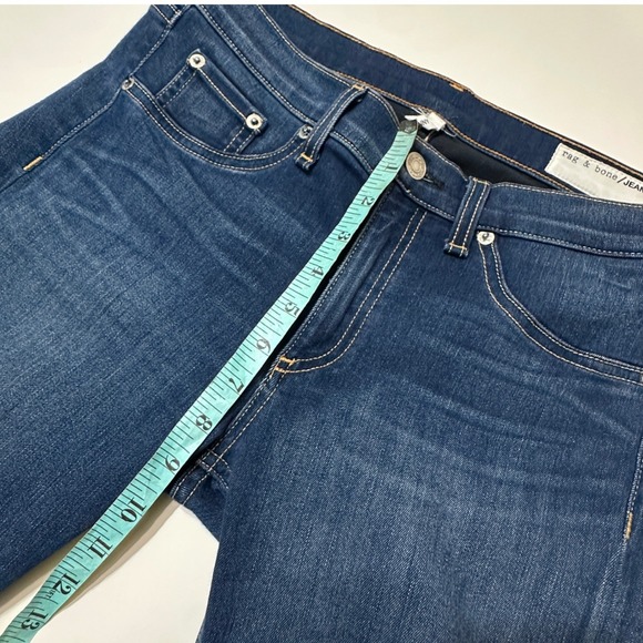 Rag & Bone Skinny Fit Jeans Women 30x30 Joshua Medium Wash Mid-Rise Denim Casual - Picture 13 of 14
